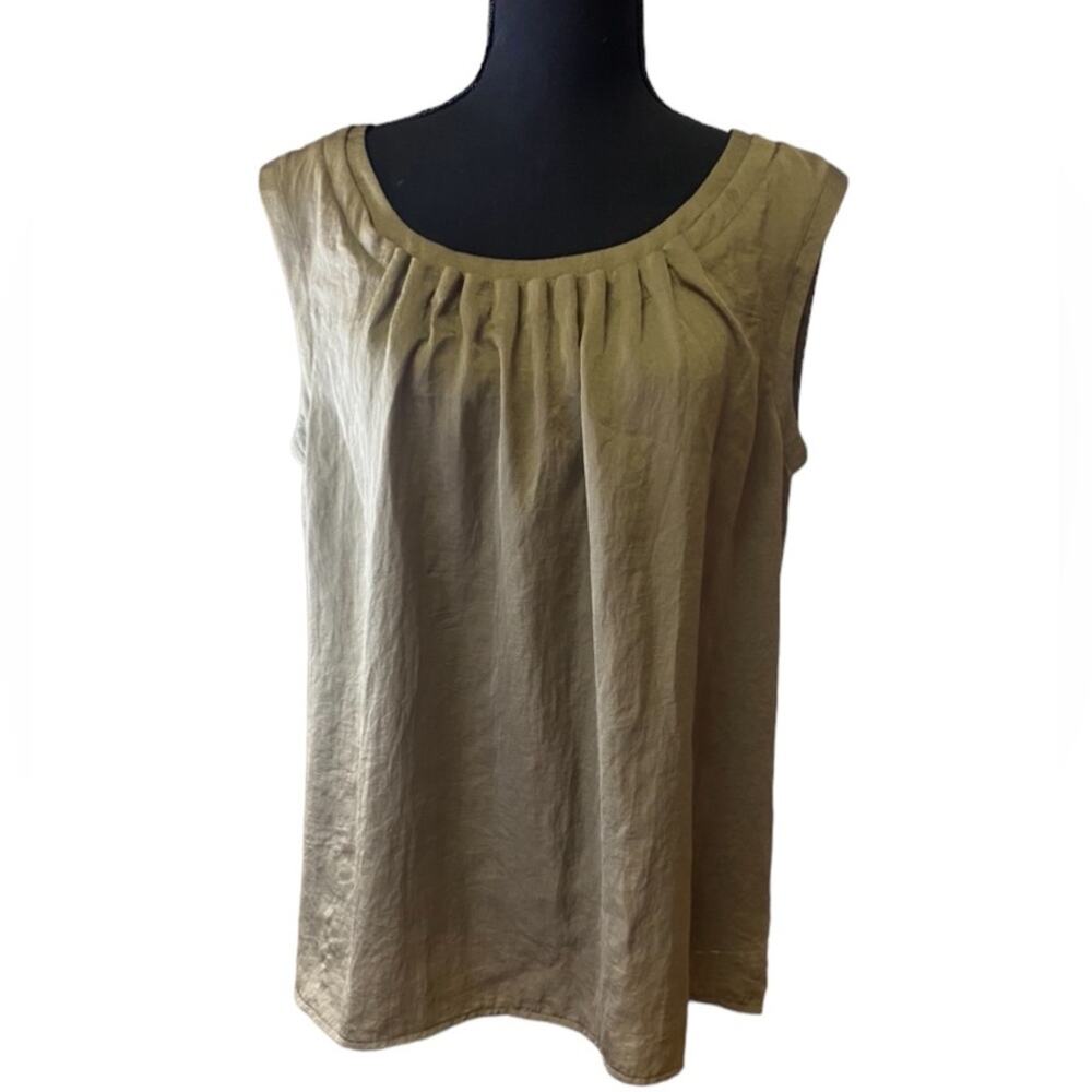 Talbots Ladies Sleeveless Top Size Medium NWT